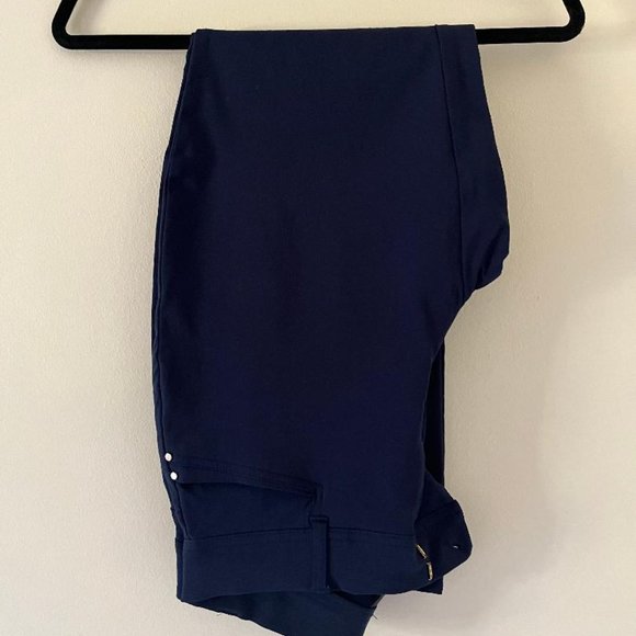 JM Collection Navy Blue Pants Size 4 - Picture 6 of 8